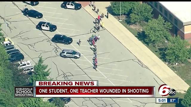 Shooting at Nobleville West Middle School