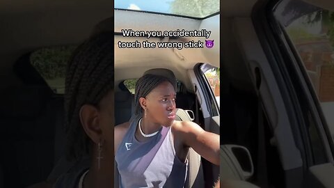 When u touch the wrong “stick” 🫣