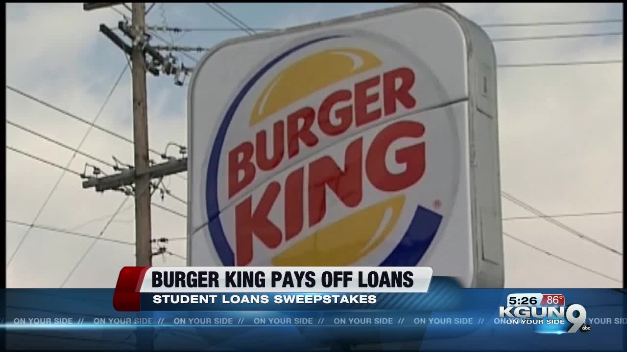 Burger King will pay your student loan debt