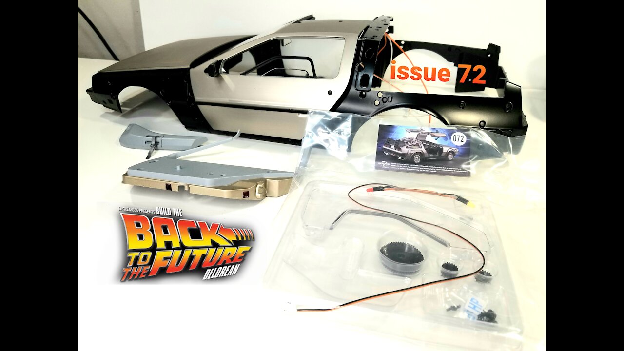 eaglemoss build the delorean issue 72