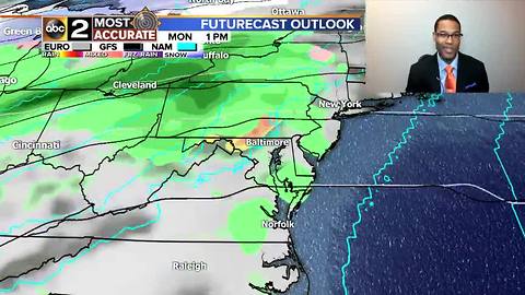 7 DAY FORECAST: Snow Followed by Another Warm Up