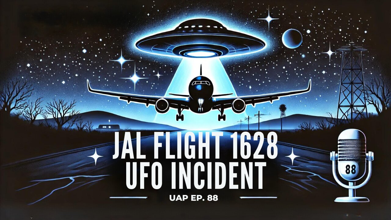 Episode 88 - JAL Flight 1628 UFO Incident | Uncovering Anomalies Podcast (UAP)