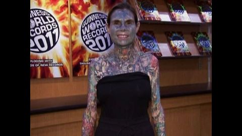 The World's Most Tattooed Woman
