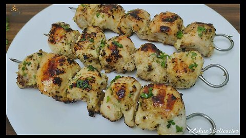 Chicken Reshmi Kabab Recipe