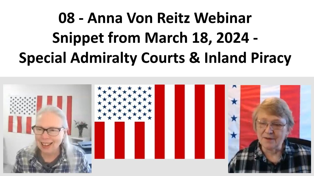 08 - AVR Webinar Snippet from March 18, 2024 - Special Admiralty Courts & Inland Piracy