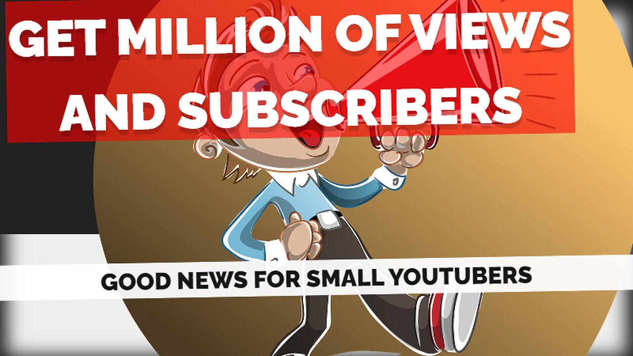 Good News For Small Youtubers | Organic Growth 101: Boost Your YouTube Views