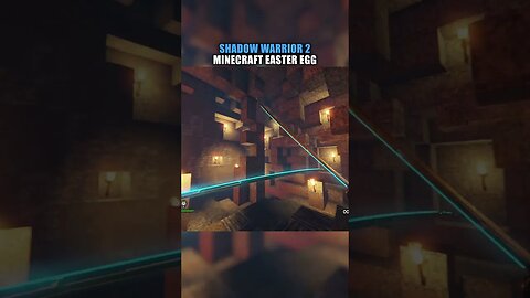 Minecraft Easter Egg in Shadow Warrior 2