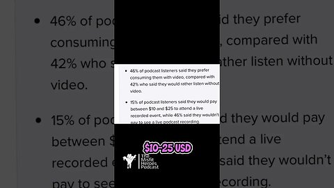 Would you pay to see a podcast live? #podcasting #howtopodcast #livepodcasts #livepodcast #podcasts