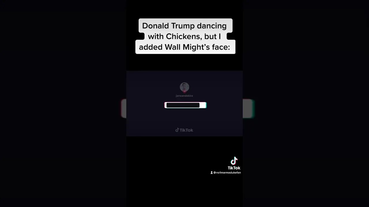 Trump Dancing With Chickens on SNL