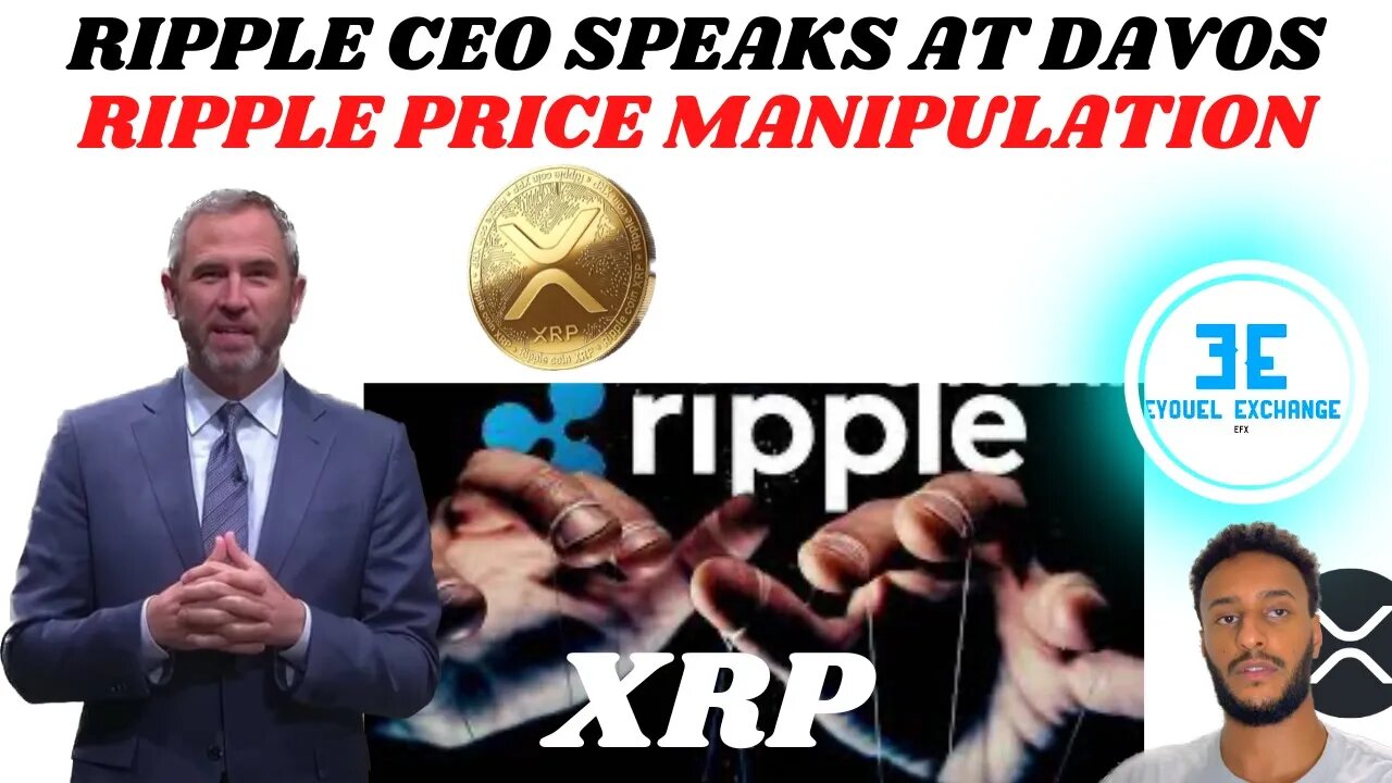 Breaking News: Ripple CEO at Davos, XRP Price Manipulation Exposed, and 100 Million XRP on the Move