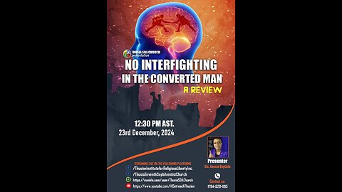 A Review- No Interfighting in the Converted Man