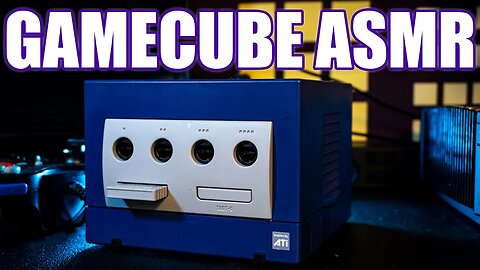 GameCube ASMR | Quick Cleaning | Low Light