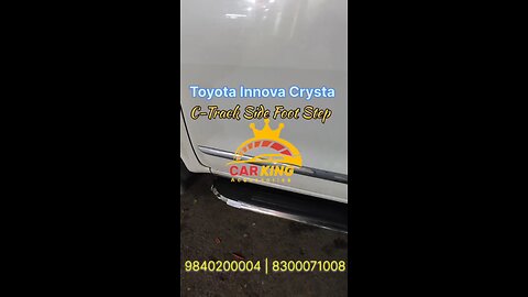 Toyota Innova Crysta Side Foot Step