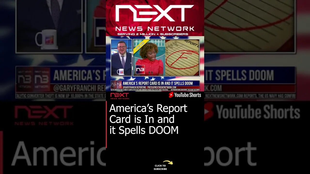 America’s Report Card is In and it Spells DOOM #shorts