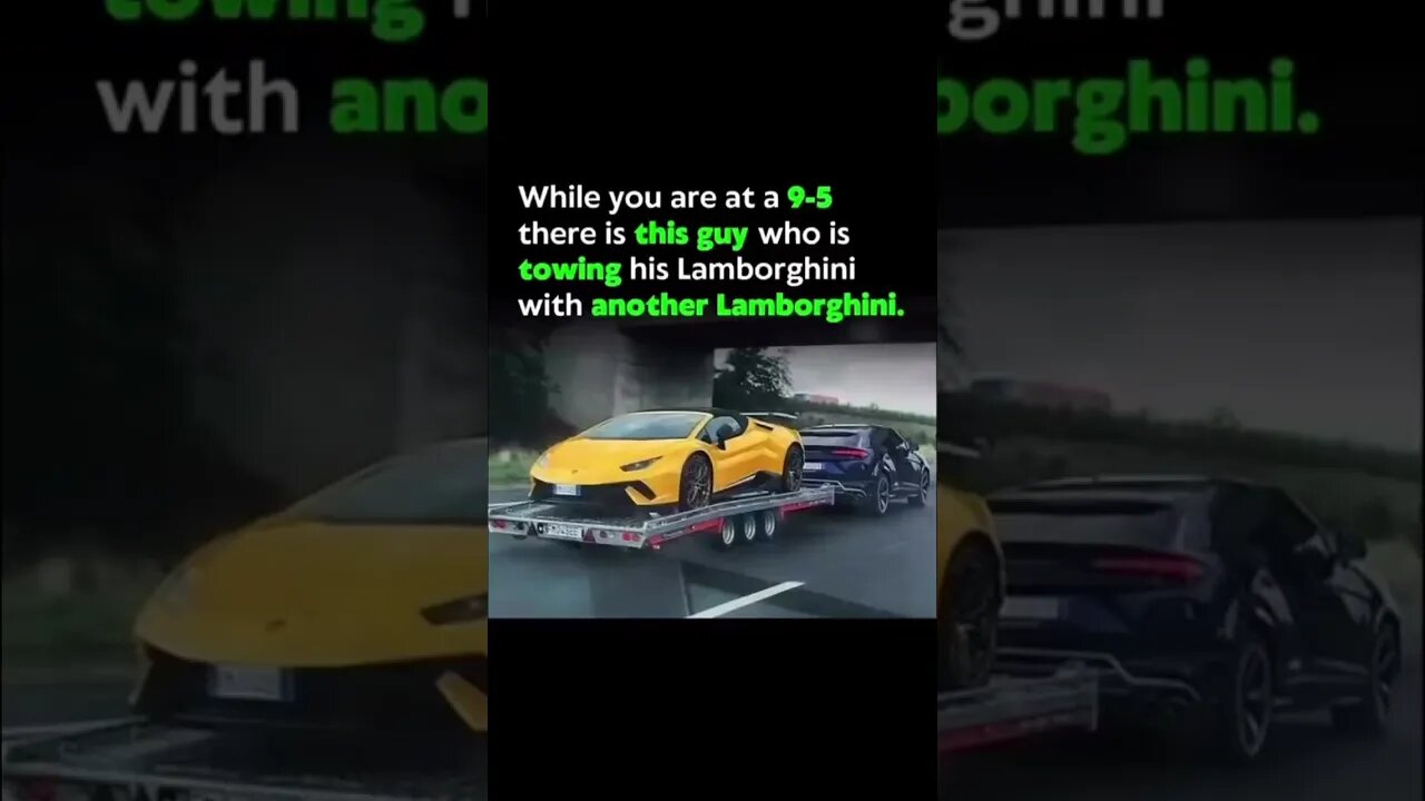 Got your Lamborghini yet
