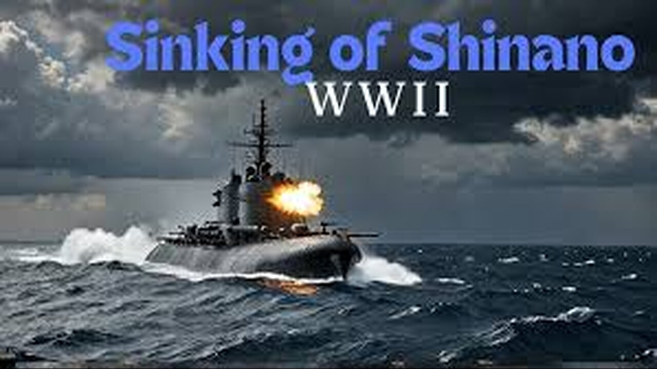 One US Sub Sinks a Japanese Supercarrier ( Sinking of Shinano ) Documentary