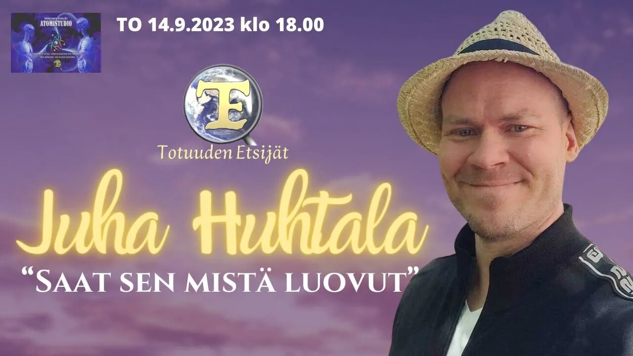 ATOMIstudio: Juha Huhtala - "Saat sen mistä luovut"