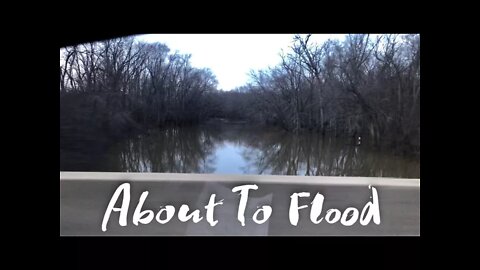 The Des Plaines River in Lake County, Illinois is Flooding