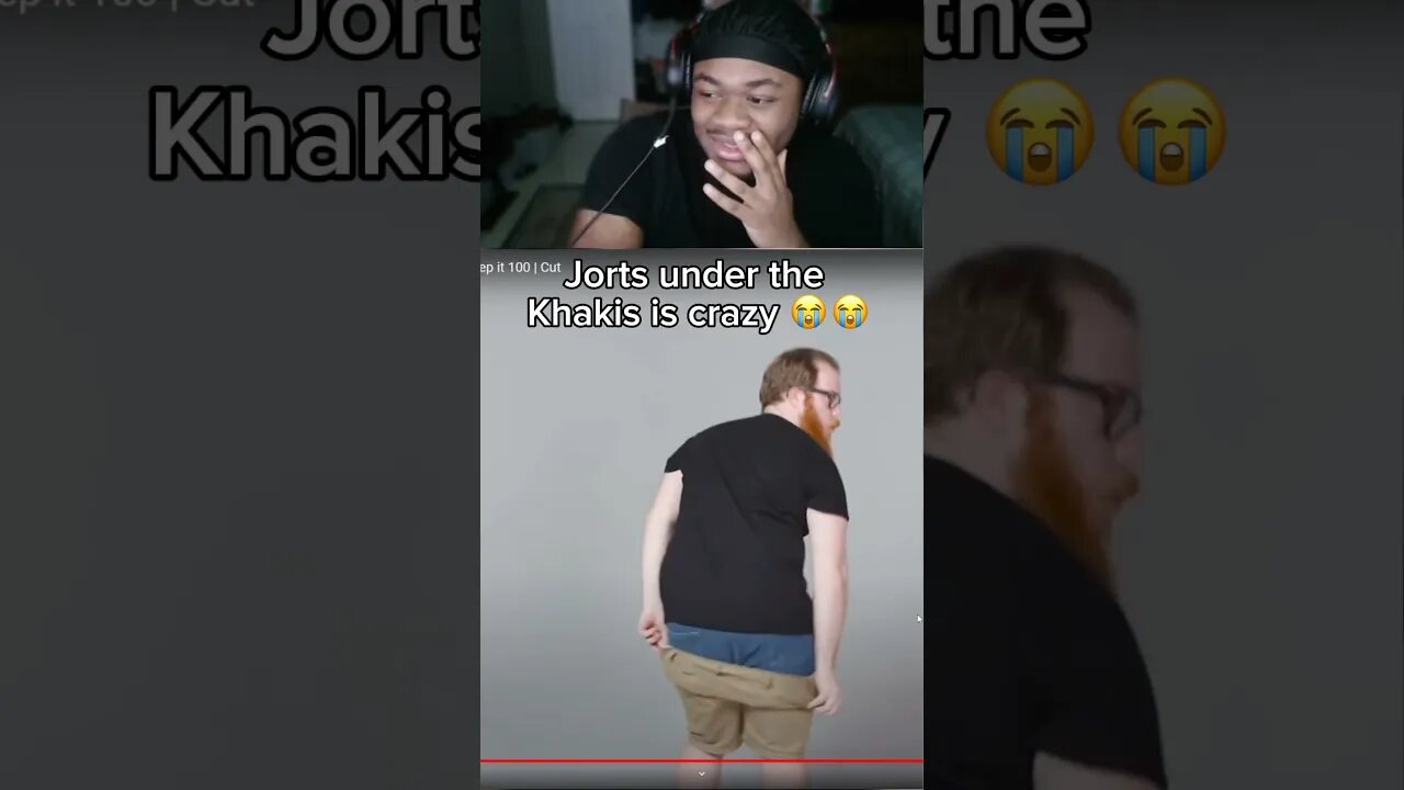 Jorts Under The Khakis is Crazy 😭😭