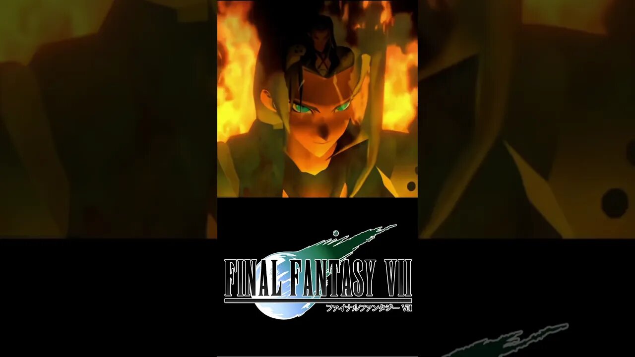 Sepiroth Destrói Nibelheim | Final Fantasy VII 7th Heaven #shorts #zemezengagaming