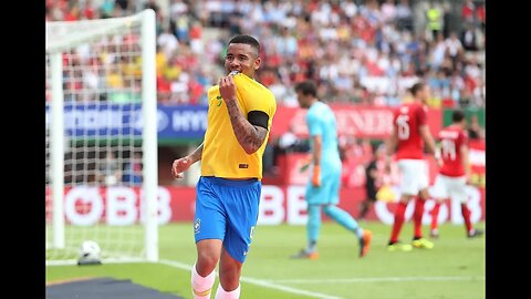 Gol de Gabriel Jesus - Brasil 3 x 0 Áustria - Narração de Fausto Favara