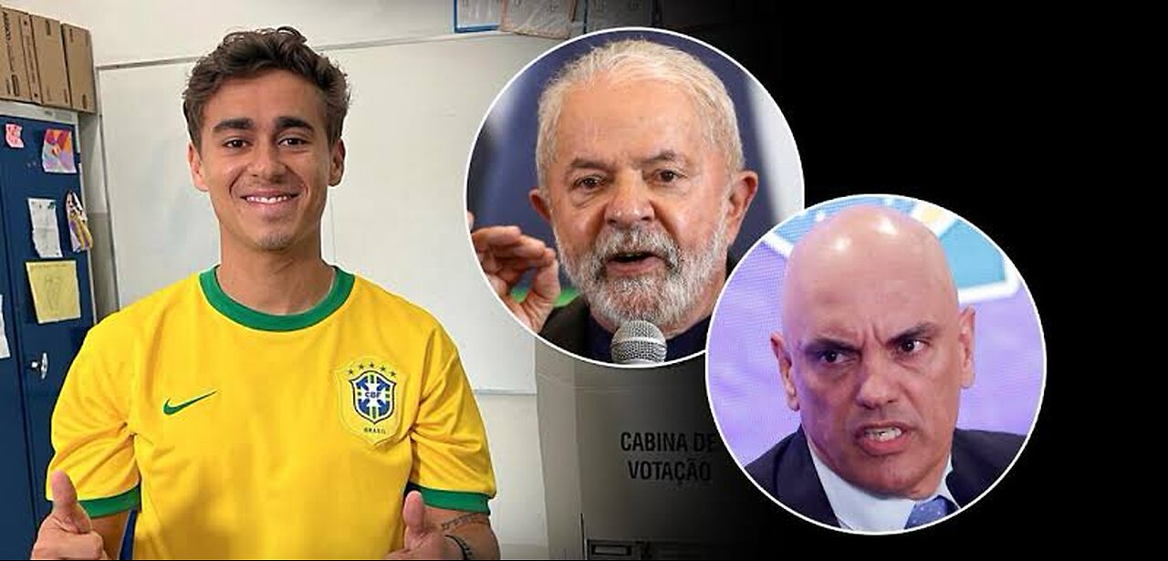 Nícolas Ferreira desceu a lenha no Xandão e no lula 🇧🇷