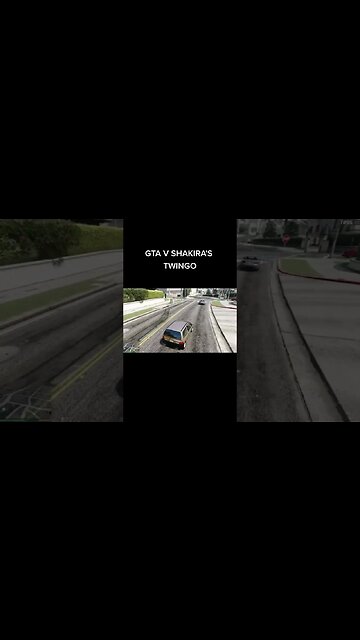 GTA 5 MOD SHAKIRA TWINGO 😂 #gta5 #gta5ita #gtav #gtaonline #gtamod #gtaviral #shakira #pique