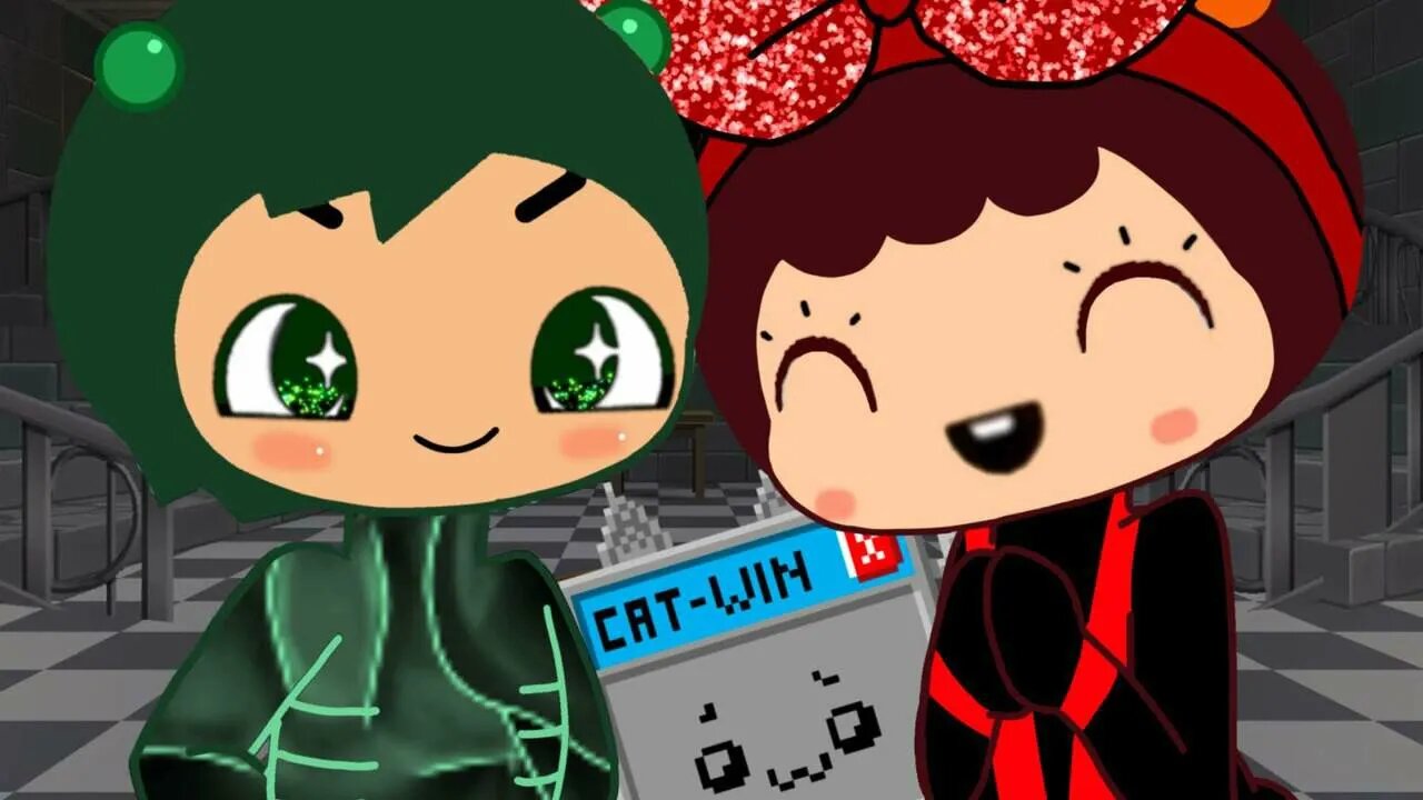 normally taker and goop would be fighting and cheating but they are so adorable this time around !