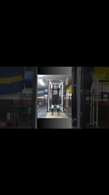 90 kg / 190 lb - OHP - 4 Singles