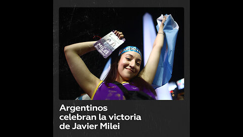 ¿Cómo reaccionaron los argentinos ante la victoria de Javier Milei?