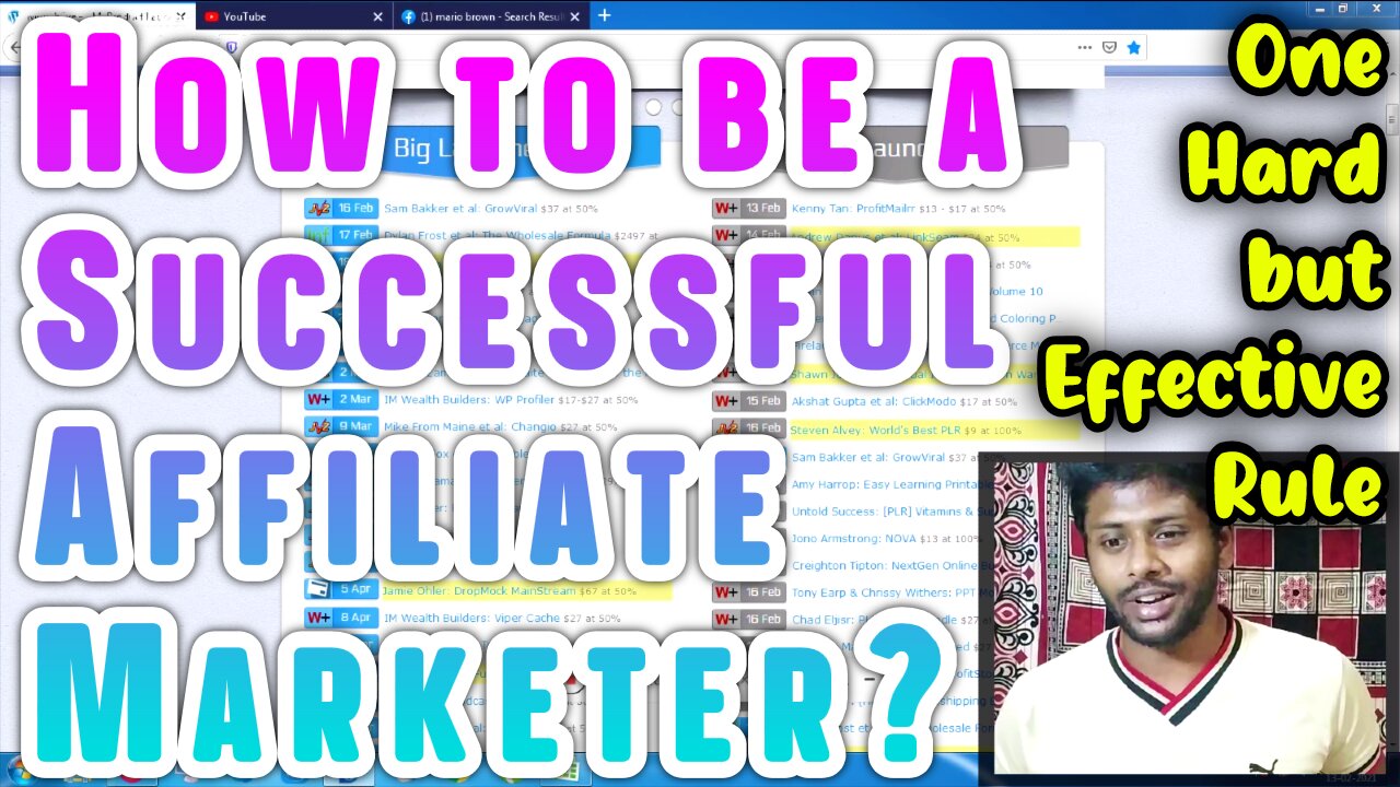 How to be a Successful Affiliate Marketer?