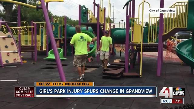 Grandview makes changes, considers others, after girl is burned on playground slide