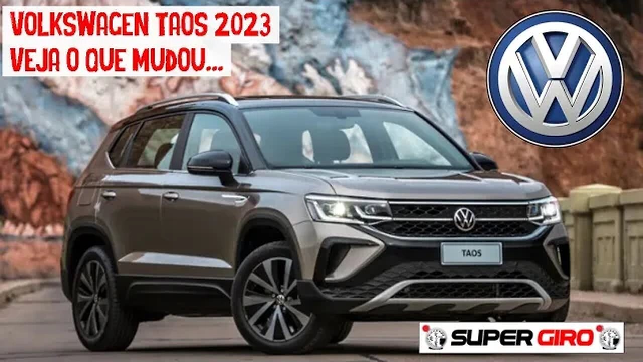 Volkswagen Taos 2023 vem com novidades #CANALSUPERGIRO