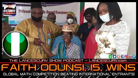 FAITH ODUNSI, 15, WINS GLOBAL MATH COMPETITION BEATING INTERNATIONAL ENTRANTS! | LANCESCURV