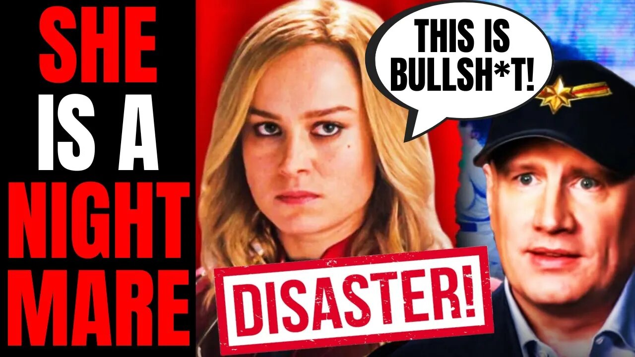 Brie Larson Is A NIGHTMARE For Marvel! | "The Marvels" Is Another DISASTER For Disney, It Gets WORSE