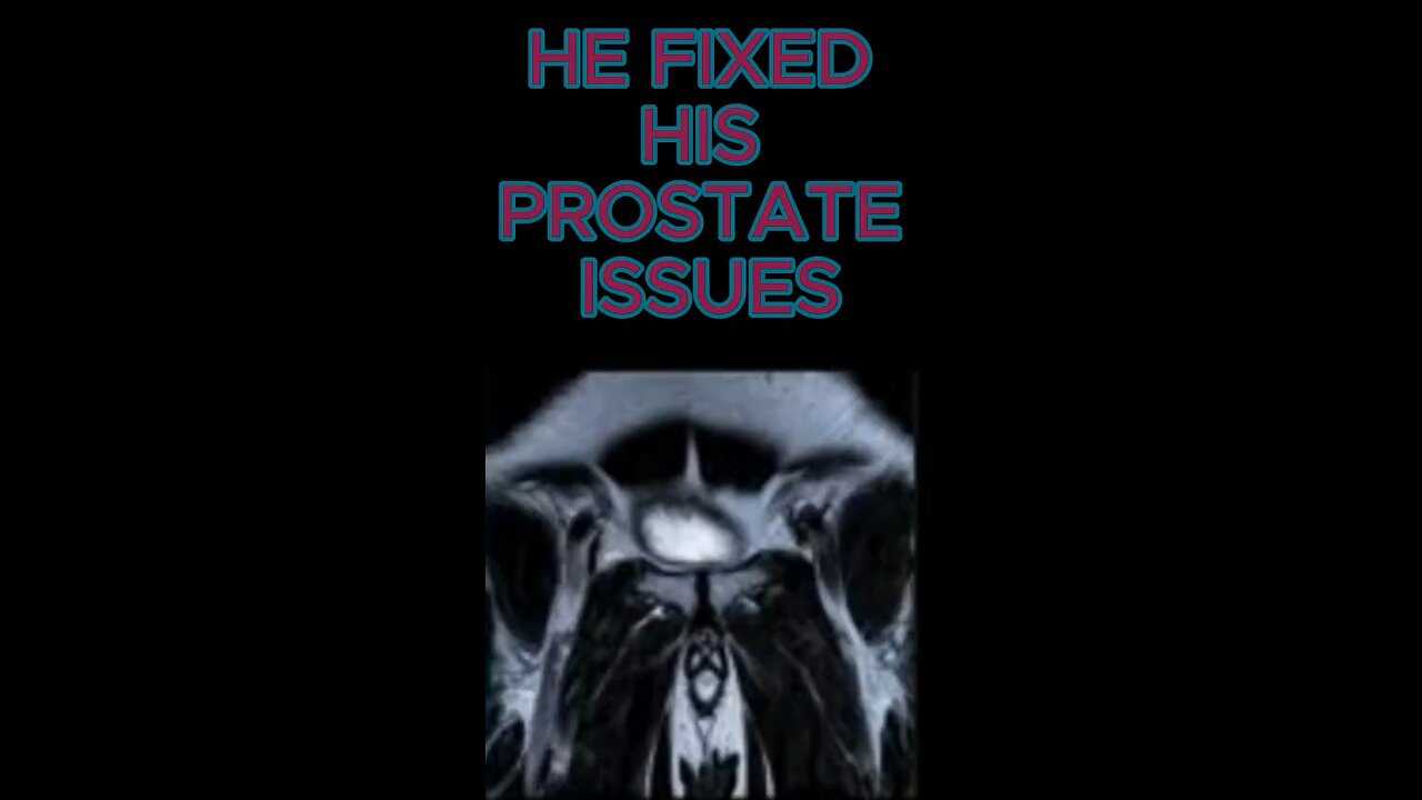 Prostate issues ⚠️⚠️