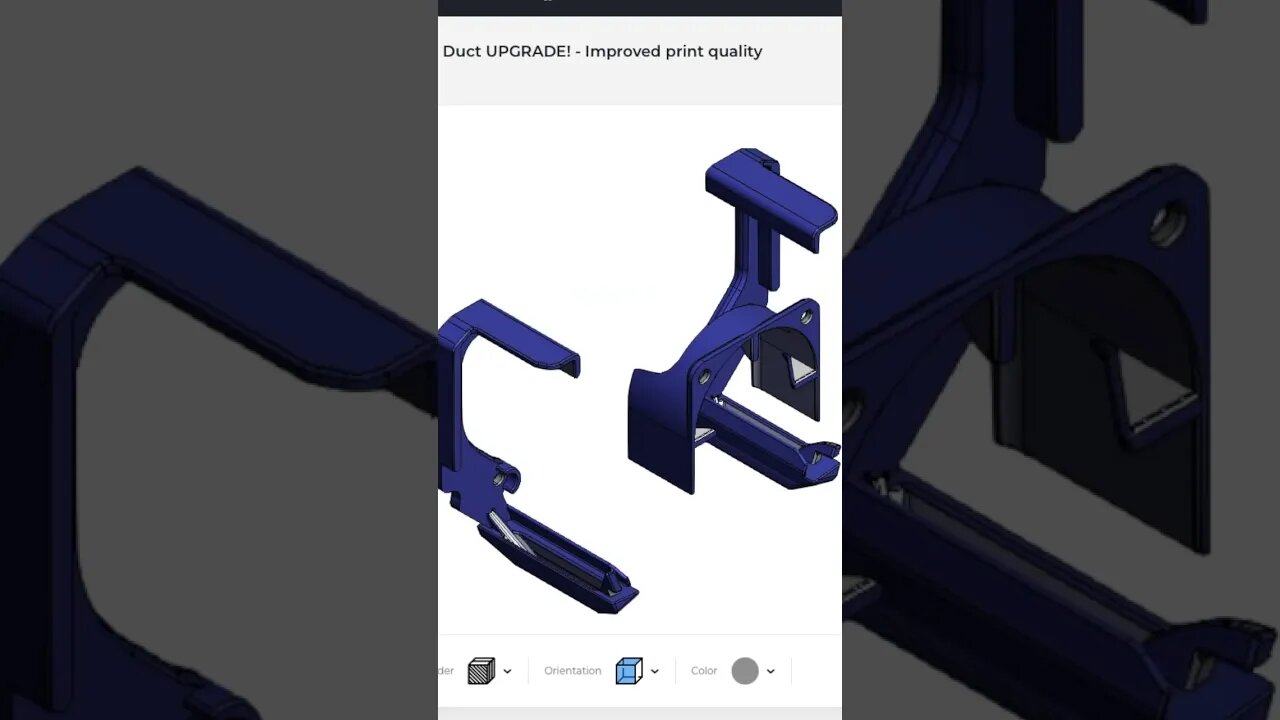 MandicRLY Cooling Duct Upgrade for Kobra Max