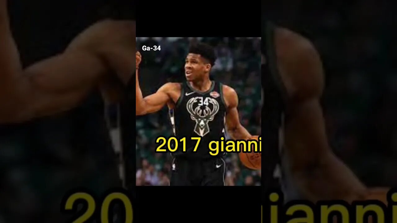 Giannis over the years#nba #giannisantetokounmpo #giannis #basketball #bucks #viral