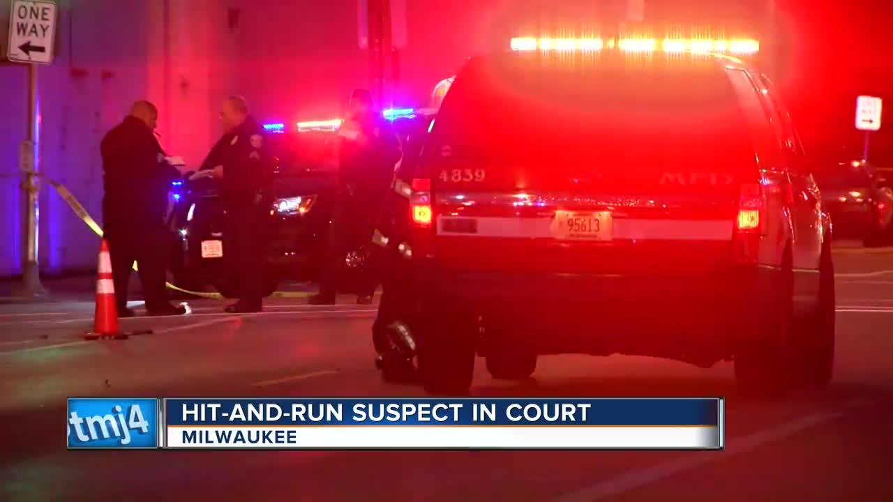 Milwaukee hit-and-run suspect in court