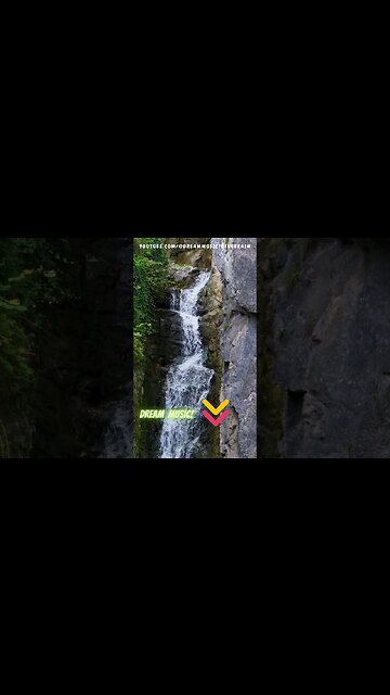 Quick Recharge: 40-Second Waterfall Harmony 🏞️ | #Shorts