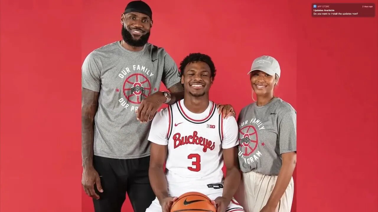 Bronny james chose USC over ohio state
