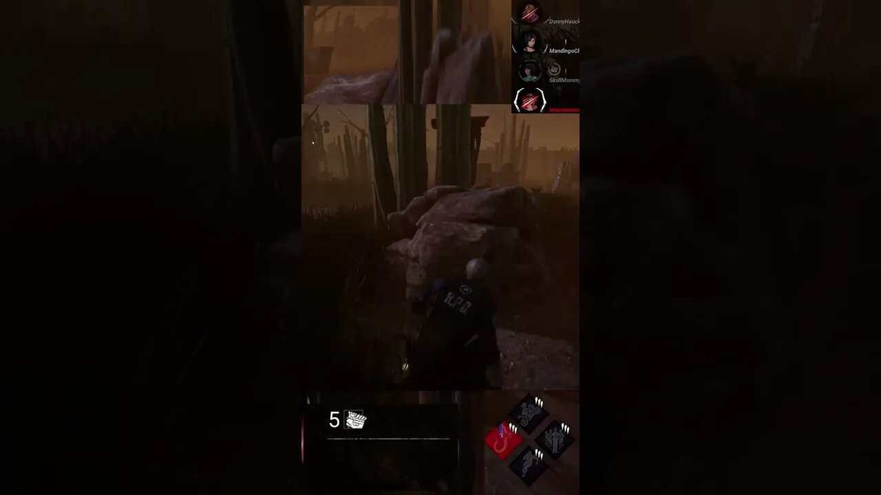 LEON Sabo and Breakout PLAY! vs Skull Merchant #dbdshorts #dbd #deadbydaylightsurvivor