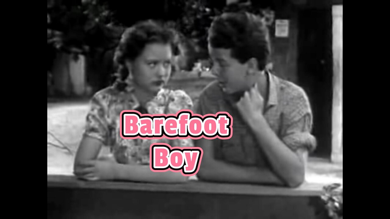 Jackie Moran | Barefoot Boy Film (1938) | Full Movie English