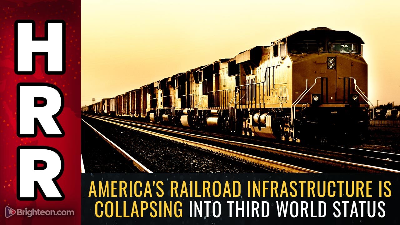 America's RAILROAD infrastructure is collapsing into Third World status