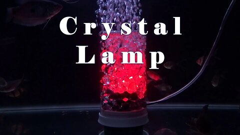 Fish Tank Crystal Lamp Cool