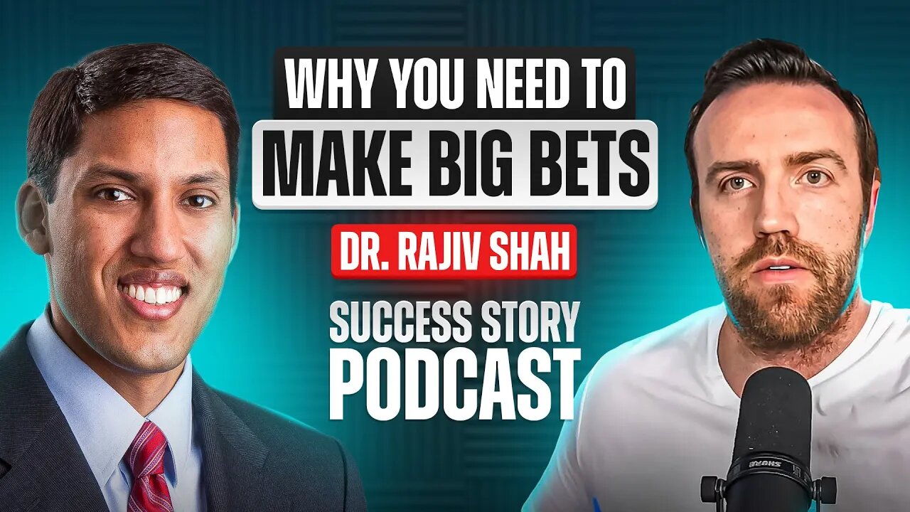 Dr. Rajiv J. Shah - President at The Rockefeller Foundation | Why You Need To Make Big Bets