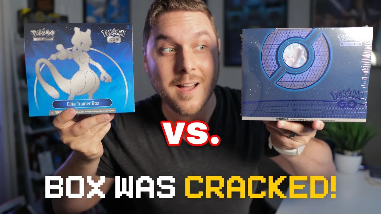 Pokémon Go: Elite Trainer Box PLUS 👈 vs. 👉 the regular PoGo ETB