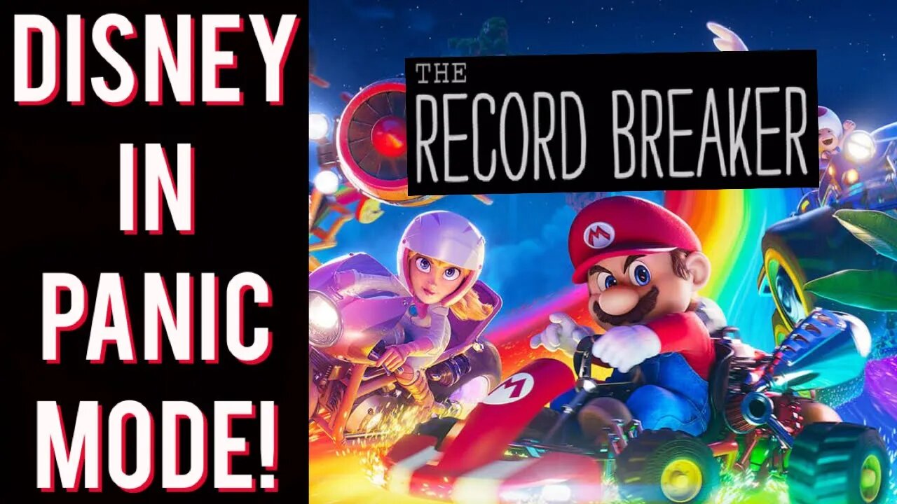 PAYBACK! The Super Mario Bros Movie ERASES more of Disneys box office legacy! Executives PANIC!