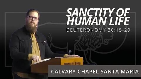 Deuteronomy 30:15-20 | Pastor Conor Berry