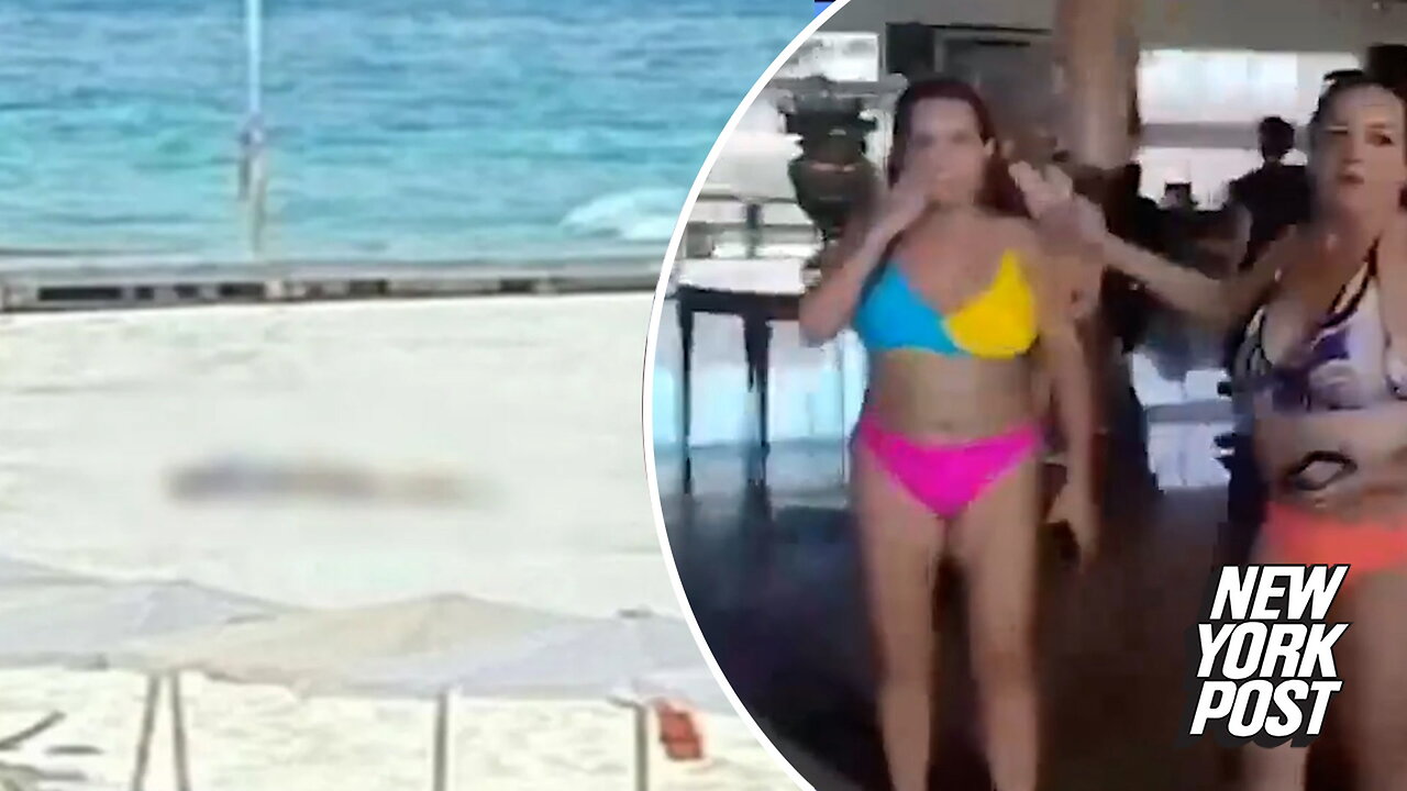 Tourists horrified as gunmen storm beach at 5-star Cancun resort and execute man